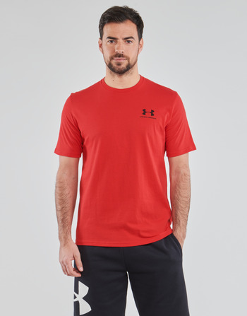 Clothing Men Short-sleeved t-shirts Under Armour UA SPORTSTYLE LC SS Red