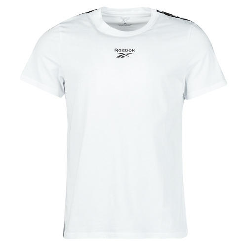 Clothing Men Short-sleeved t-shirts Reebok Classic TE TAPE TEE White