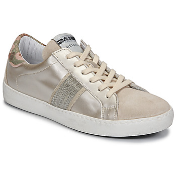Shoes Women Low top trainers Meline KUC1414 Champagne
