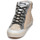 Shoes Women Hi top trainers Meline NK1384 Beige / Zebra