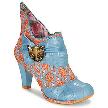 Shoes Women Ankle boots Irregular Choice MIAOW Blue / Orange