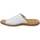 Shoes Women Flip flops Gabor Lanzarote Toe Loop Womens Mules white