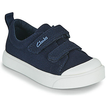 Shoes Children Low top trainers Clarks CITY BRIGHT T Marine