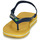 Shoes Children Flip flops Havaianas BRASIL LOGO II BABY Blue / Yellow