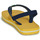 Shoes Children Flip flops Havaianas BRASIL LOGO II BABY Blue / Yellow