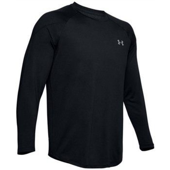 Clothing Men Long sleeved tee-shirts Under Armour Recover Black