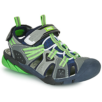 Shoes Boy Outdoor sandals Primigi ANATI Grey / Green