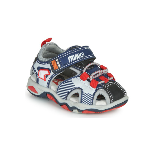 Shoes Boy Outdoor sandals Primigi HIMAN Grey / Blue / Red