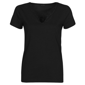Clothing Women Short-sleeved t-shirts Ikks BS10125-02 Black