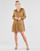 Clothing Women Short Dresses Ikks BS30195-75 Amber
