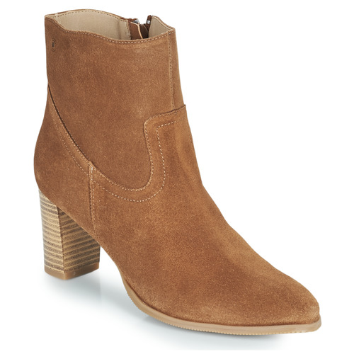 Shoes Women Ankle boots Casual Attitude OCETTE Camel