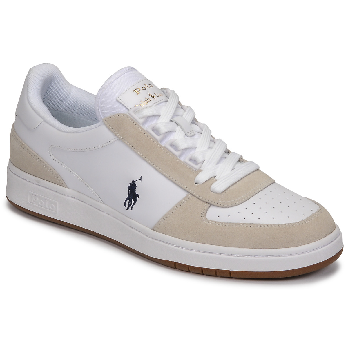 Polo Ralph Lauren Polo Crt Pp-sneakers-athletic Shoe White