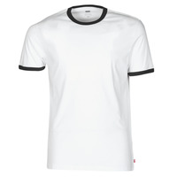 Clothing Men Short-sleeved t-shirts Levi's SS RINGER TEE White