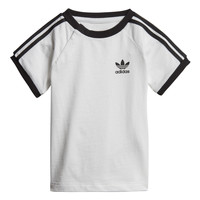 Clothing Children Short-sleeved t-shirts adidas Originals DV2824 White