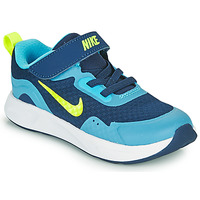Shoes Boy Multisport shoes Nike WEARALLDAY TD Blue / Green