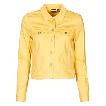 Clothing Women Denim jackets Vero Moda VMHOTSOYA Yellow