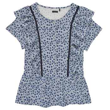 Clothing Girl Tops / Blouses Ikks XS12052-48-C Blue