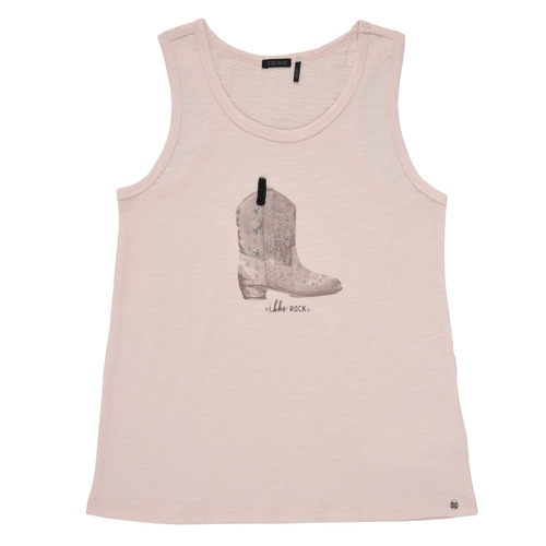 Clothing Girl Tops / Sleeveless T-shirts Ikks XS10302-31-C Pink