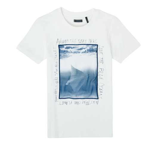Clothing Boy Short-sleeved t-shirts Ikks XS10033-19-J White