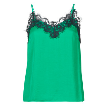 Clothing Women Tops / Sleeveless T-shirts Les Petites Bombes AMY Green