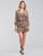 Clothing Women Short Dresses Liu Jo WA1530-T5059-T9680 Leopard