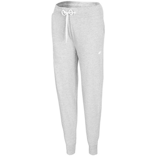 Clothing Women Trousers 4F SPDD300 Grey