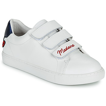 Bons baisers de Paname  EDITH MADAME MONSIEUR  women's Shoes (Trainers) in White