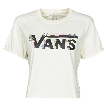 Clothing Women Short-sleeved t-shirts Vans BLOZZOM ROLL OUT White