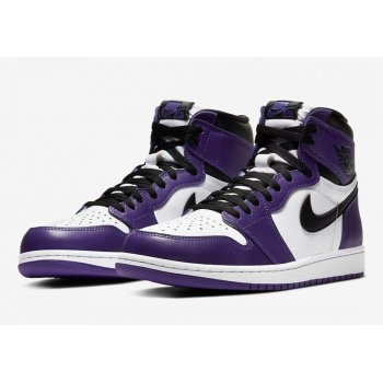 Shoes Hi top trainers Nike Air Jordan 1 Court Purple 2.0 Court Purple/White-Black