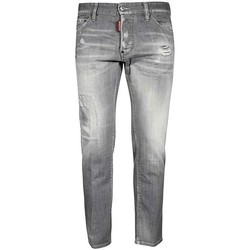 Clothing Men Slim jeans Dsquared S74LB0693S30266_852charcoal grey
