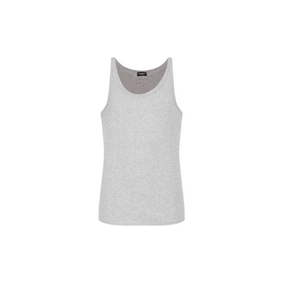 Clothing Men Short-sleeved t-shirts Dsquared D9D202990_030grey Grey