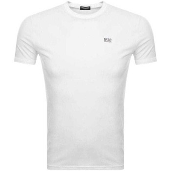 Clothing Men Short-sleeved t-shirts Dsquared D9M203000_100white white