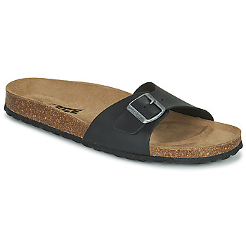 So Size  OFECHO  men's Mules / Casual Shoes in Black