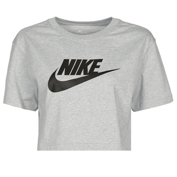 Clothing Women Short-sleeved t-shirts Nike NSTEE ESSNTL CRP ICN FTR Grey / Black