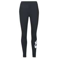 Clothing Women Leggings Nike NSESSNTL GX HR LGGNG FTRA Black / White