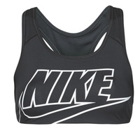 Clothing Women Sport bras Nike DF SWSH FUTURA GX BRA Black / White