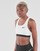 Clothing Women Sport bras Nike DF SWSH BAND NONPDED BRA White / Black