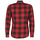 Clothing Men Long-sleeved shirts Jack & Jones JJEGINGHAM Red / Black