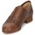Shoes Women Derby Shoes Moschino Cheap & CHIC PEONIA Brown