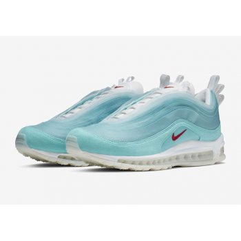Shoes Low top trainers Nike Air Max 97 Shanghai Kaleidoscope Icy Blue/Red-White