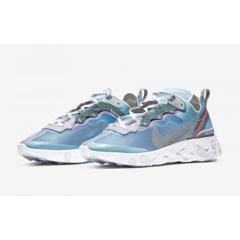 Shoes Low top trainers Nike React Element 87 Royal Tint Royal Tint/Black–Wolf Grey–Solar Red