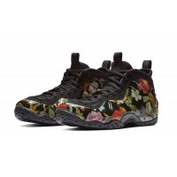 Shoes Hi top trainers Nike Air Foramposite One Floral Black/Multi-Color