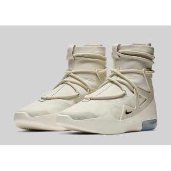 Shoes Hi top trainers Nike Air Fear Of God 1 Light Bone Light Bone/Black