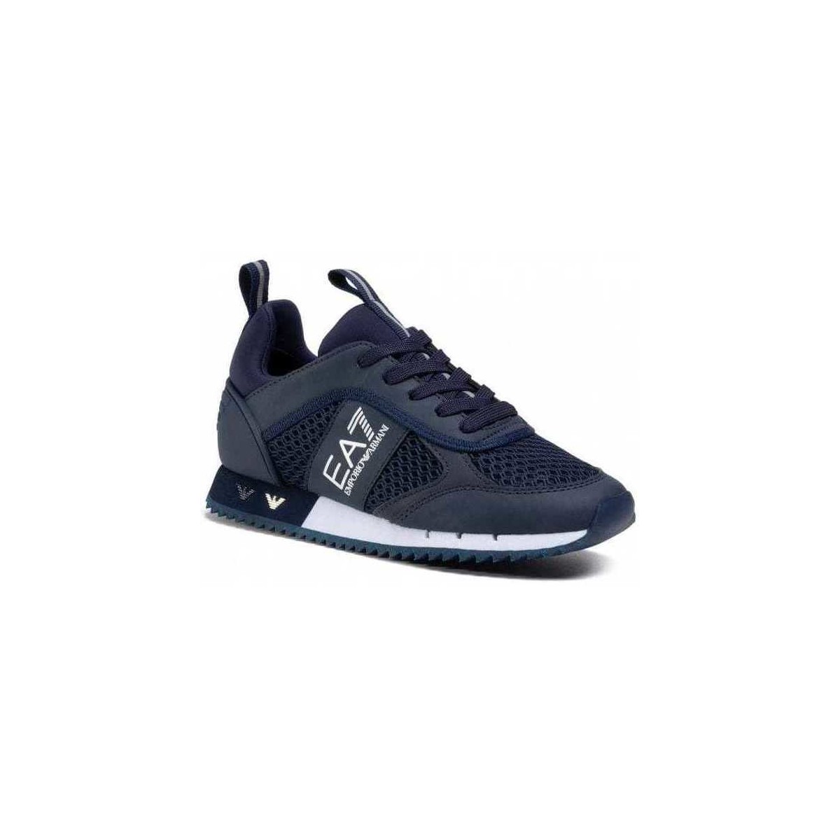 Shoes Men Low top trainers Ea7 Emporio Armani X8X027XK050_d183navy Blue