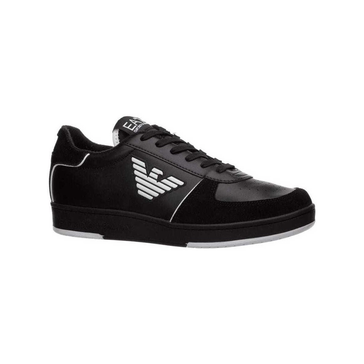 Shoes Men Low top trainers Ea7 Emporio Armani X8X073XK176_a120black Black