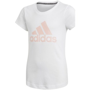 Clothing Women Short-sleeved t-shirts adidas Originals Must Haves Bos Tee White