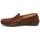 Shoes Men Loafers Pellet Cador Velvet / Cocoa