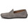 Shoes Men Loafers Pellet Cador Velvet / Grey