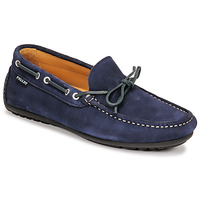Shoes Men Loafers Pellet Nere Blue