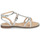 Shoes Women Sandals JB Martin GRIOTTES Silver